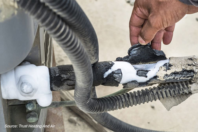 A Refrigerant Leak