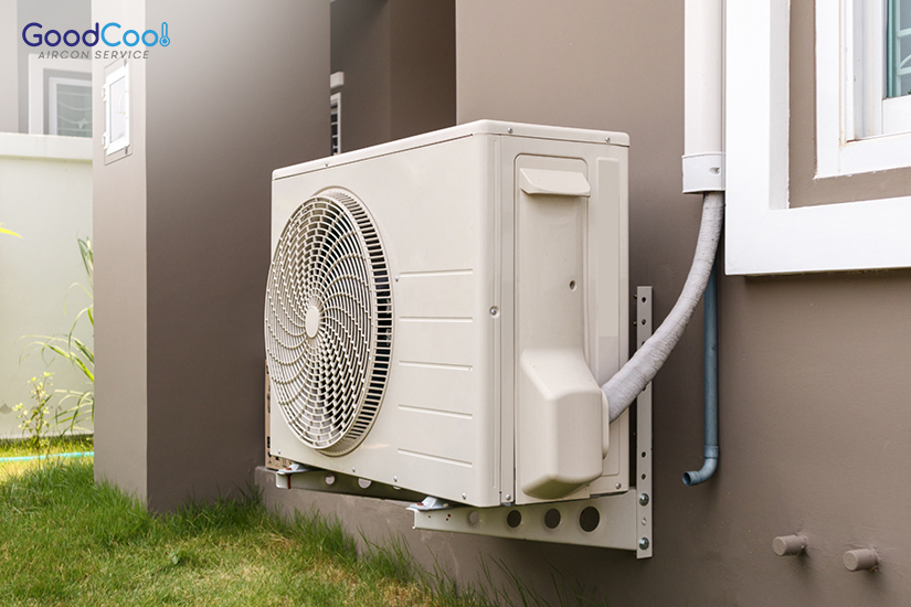 outdoor aircon compressor unit