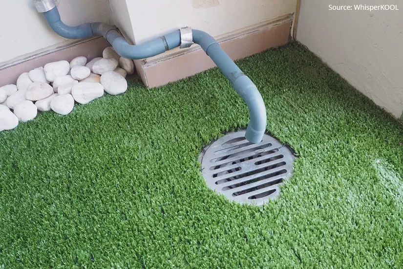 Clear the aircon drain