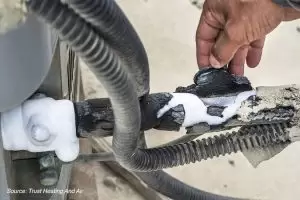 A Refrigerant Leak